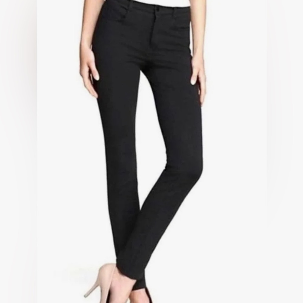 Vince Ponte Knit Stretch Leggings Mid-Rise Dark Gray Size 6